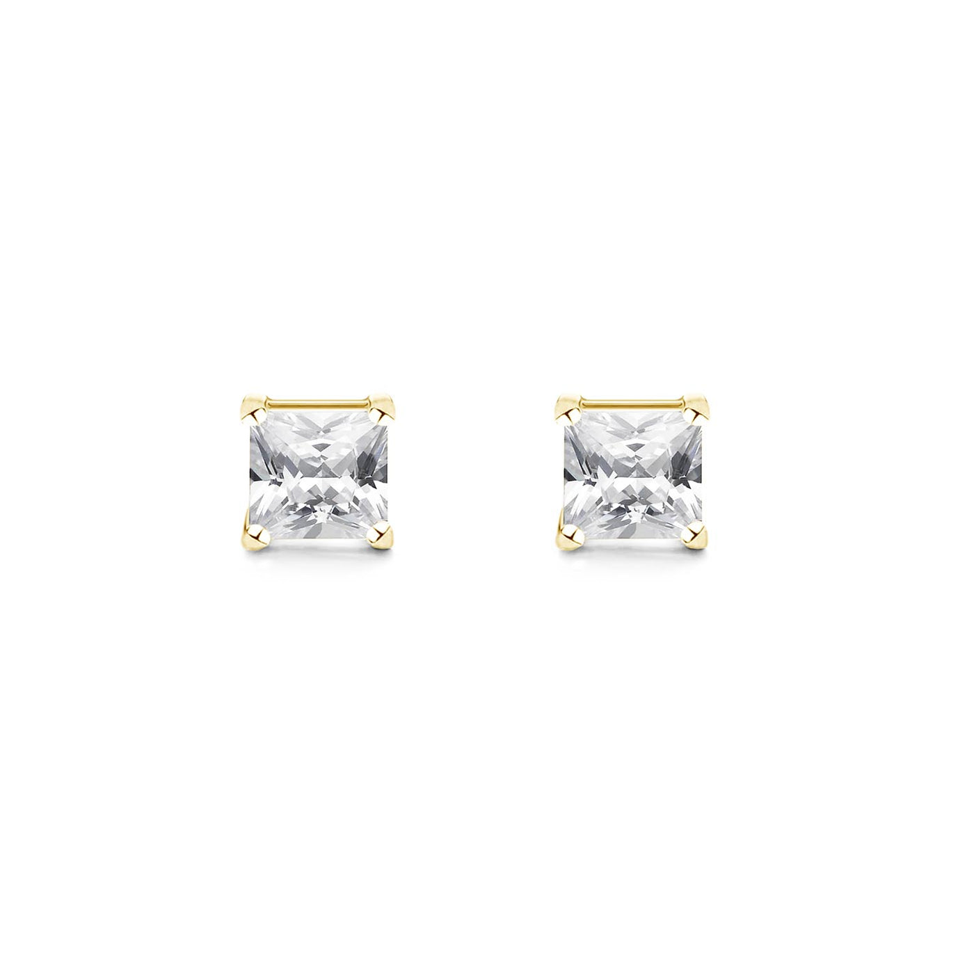 Gulleyrnalokkar með zirconia - 6 mm